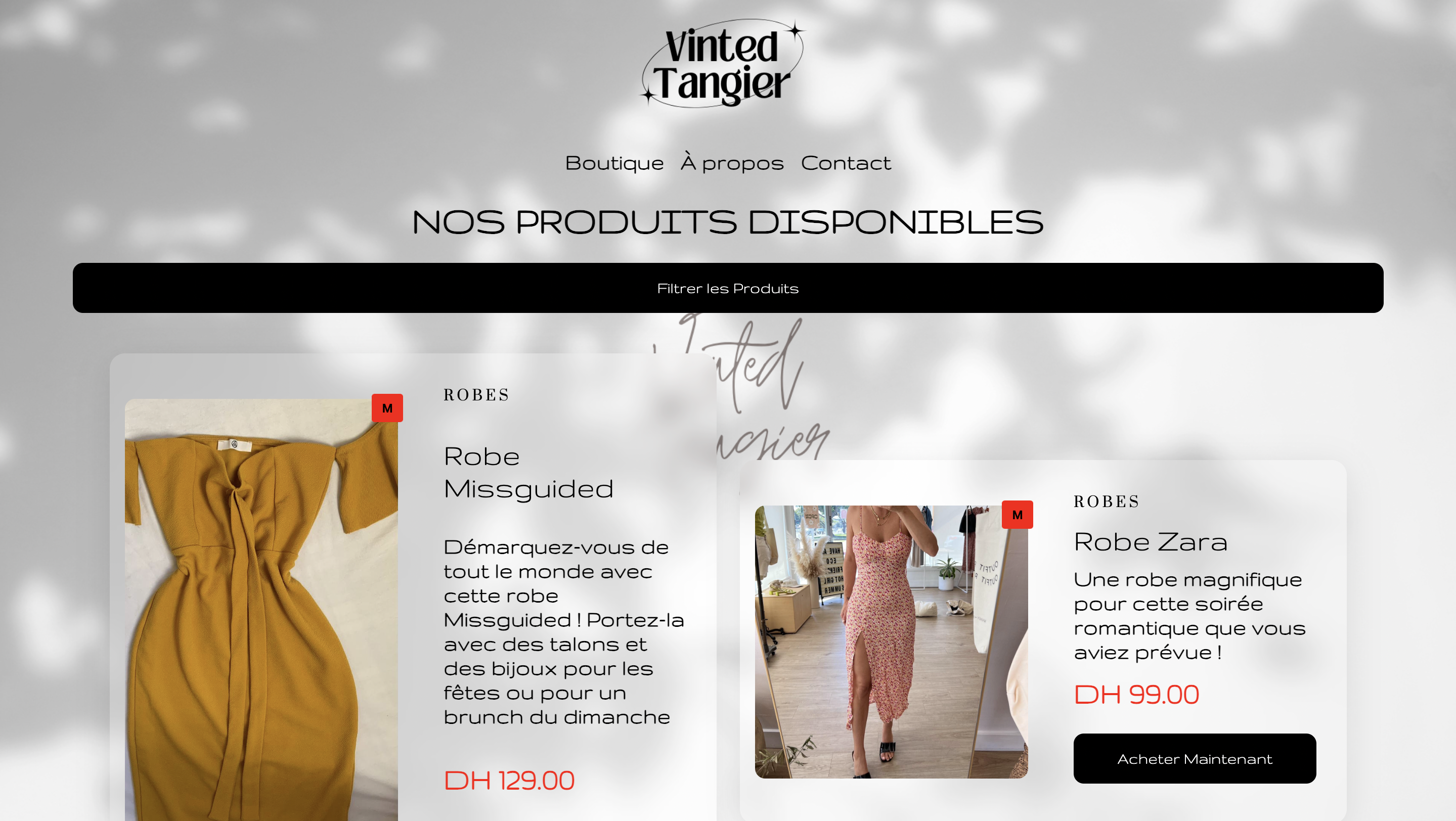 Vinted Tangier E-Commerce Platform